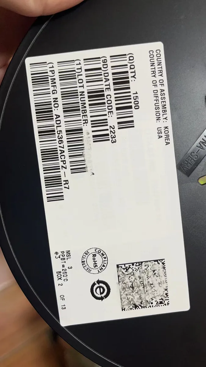 ADL5367ACPZ-R7 芯片现货实拍图 2/2
