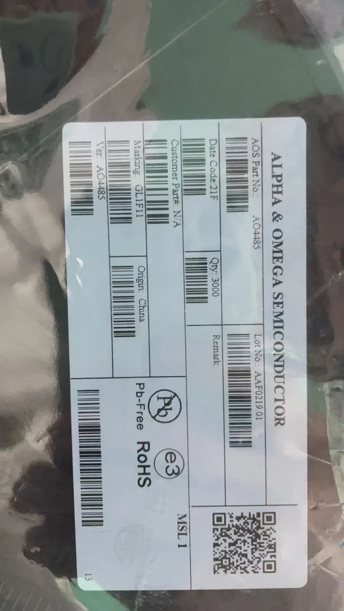 AO4485 芯片现货实拍照片