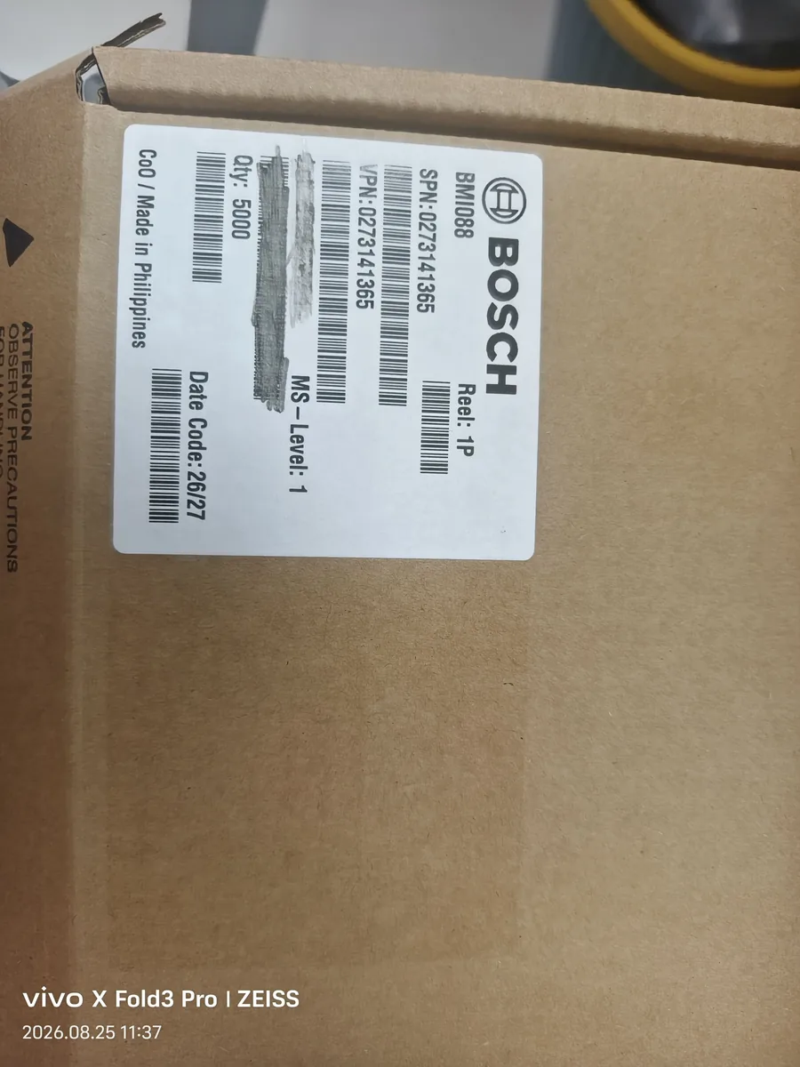 BMI088 芯片现货实拍照片