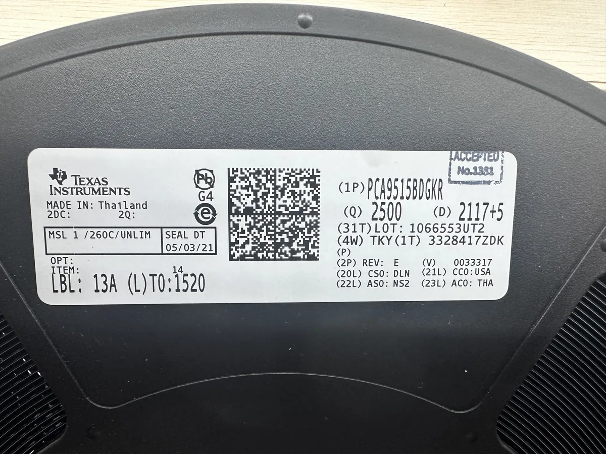 CA9515BDGKR 芯片现货实拍照片