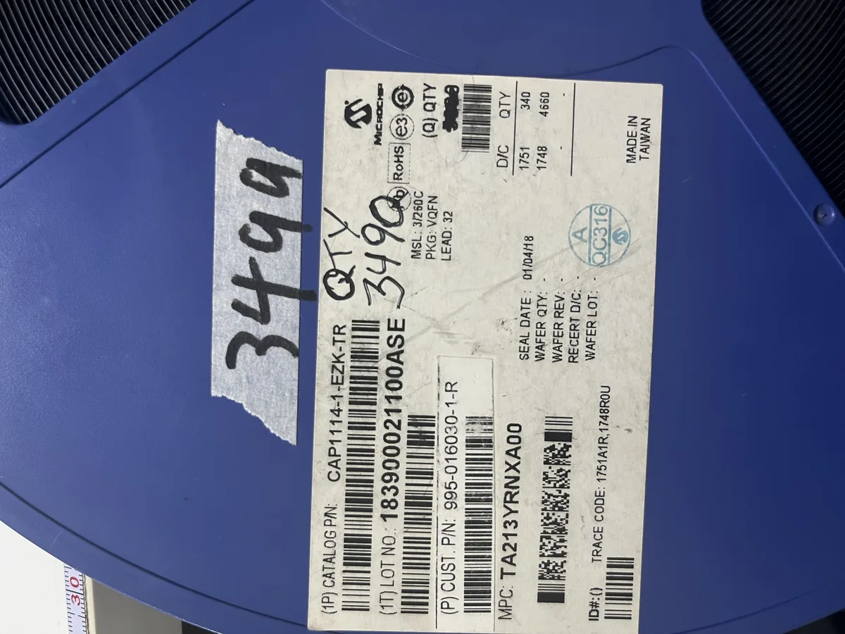 CAP1114-1 芯片现货实拍照片