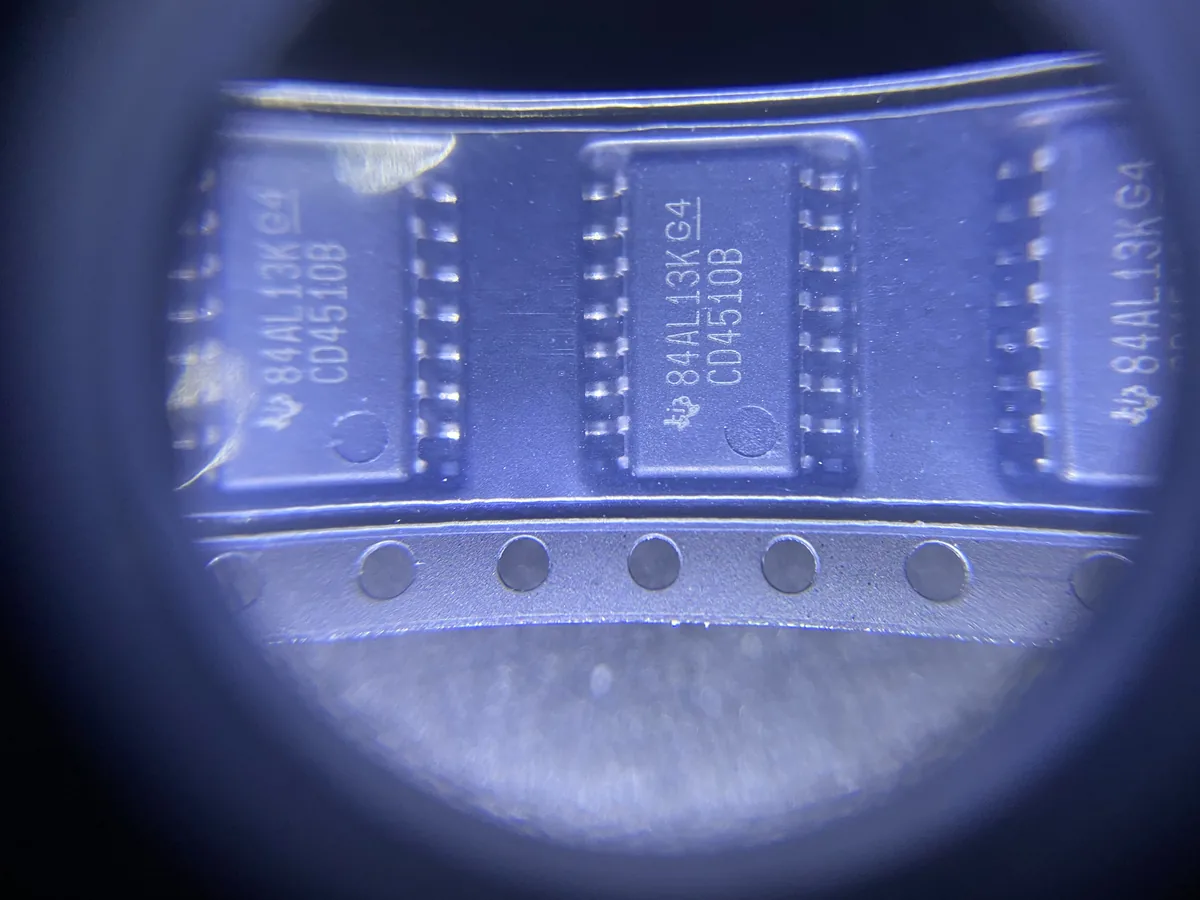 CD4510B 芯片现货实拍照片