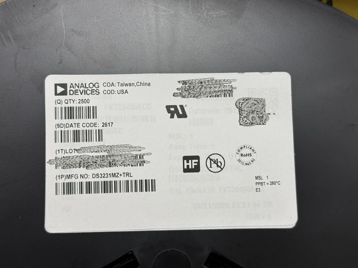DS3231MZ 芯片现货实拍照片