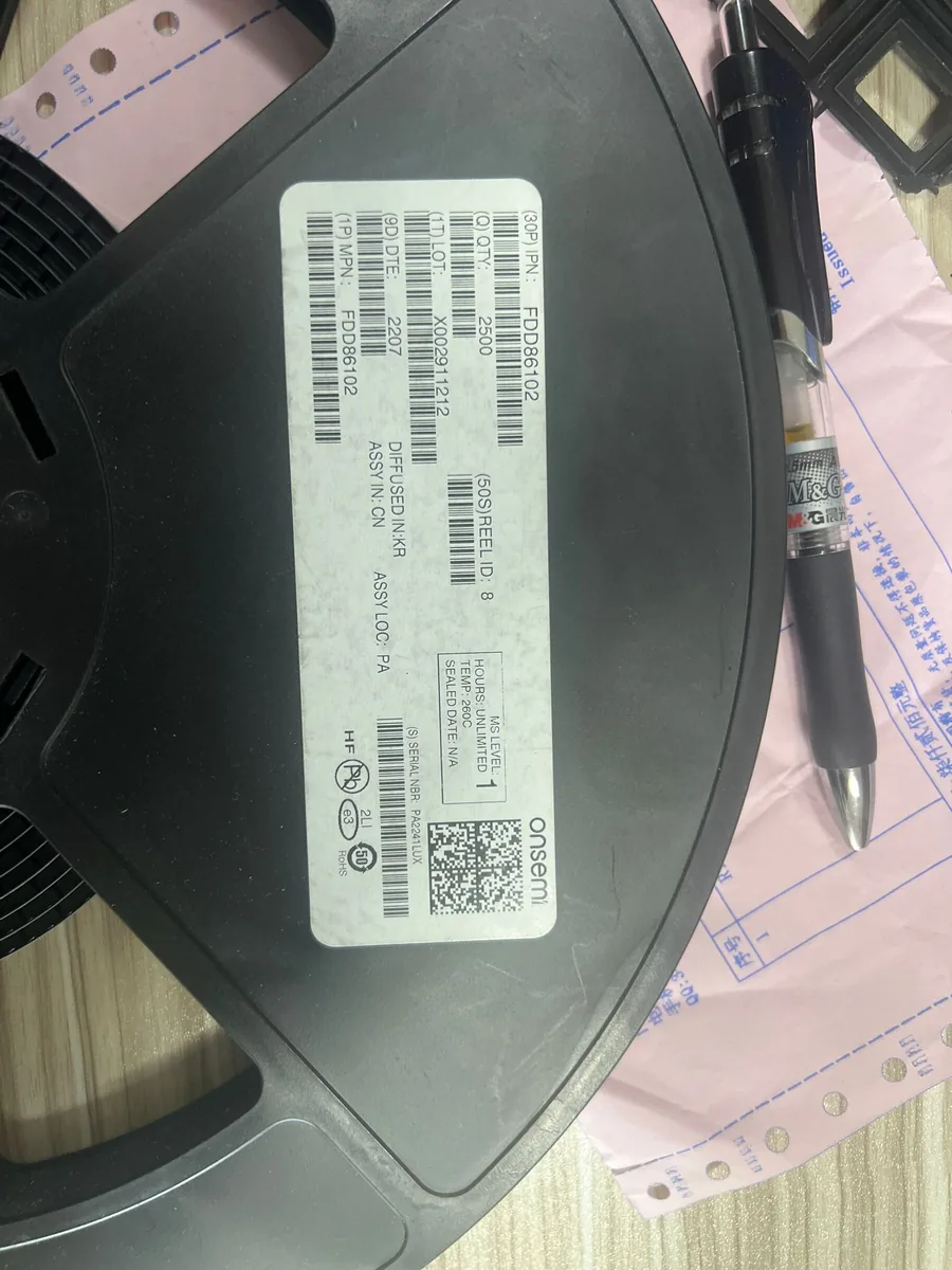 FDD86102 芯片现货实拍照片