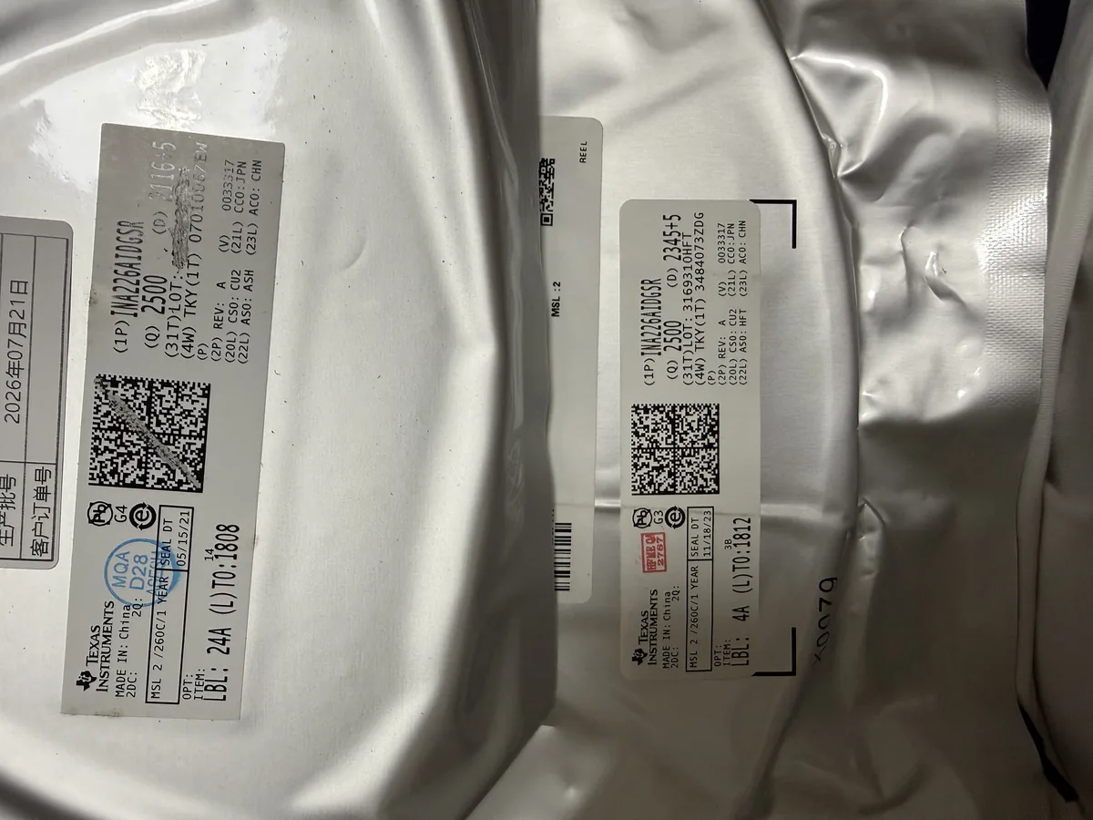 INA226AIDGSR 芯片现货实拍照片