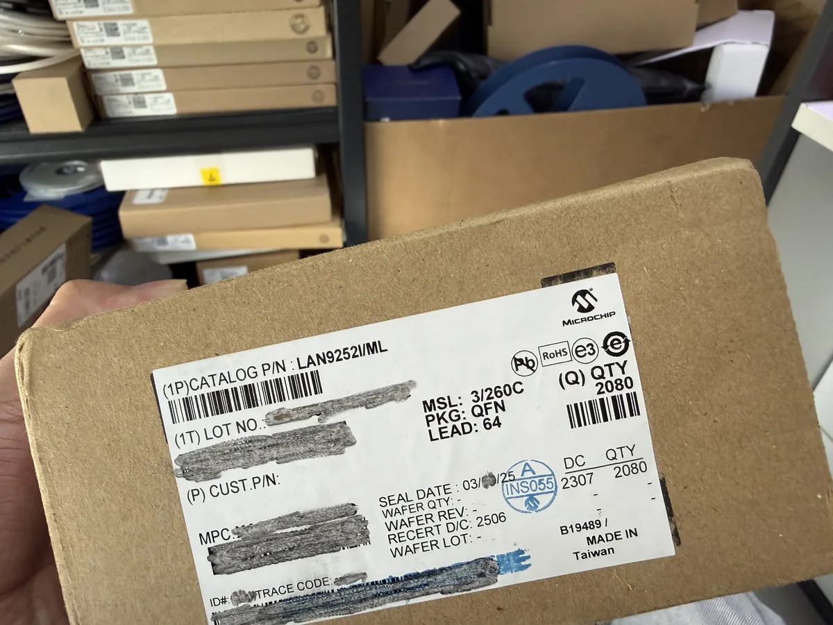 LAN92521 芯片现货实拍照片
