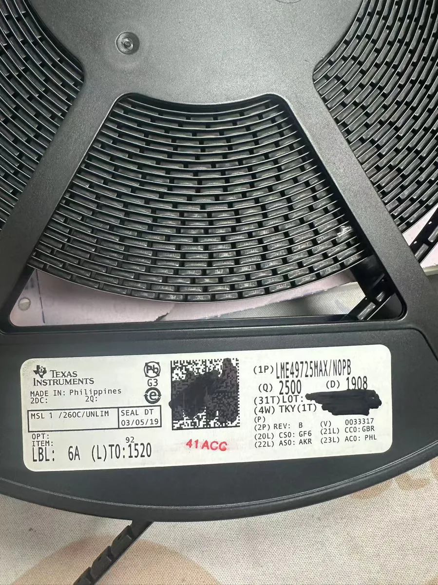 LME49725MAX 芯片现货实拍照片