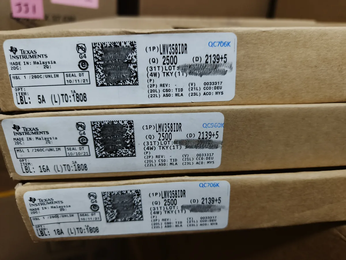 LMV358IDR 芯片现货实拍照片