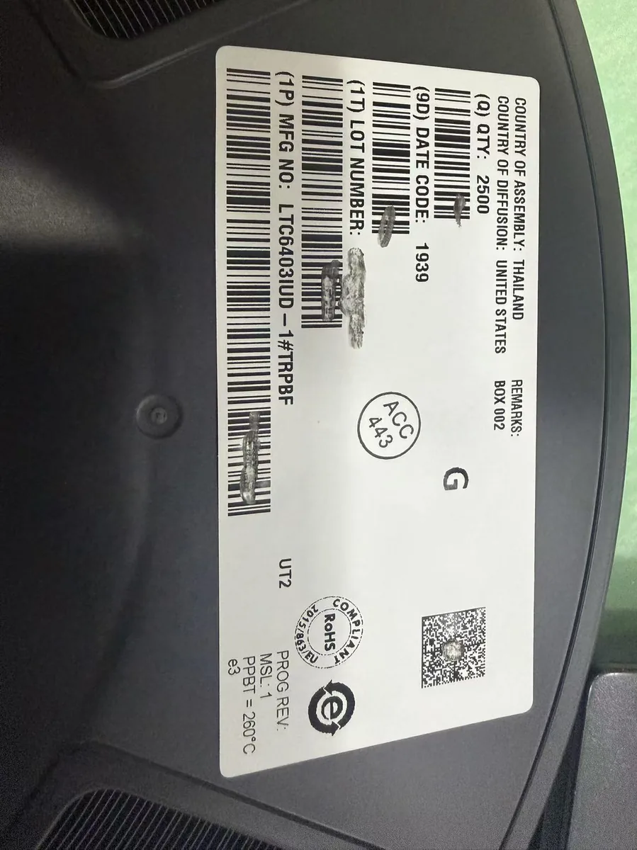 LTC6403IUD-1 芯片现货实拍照片