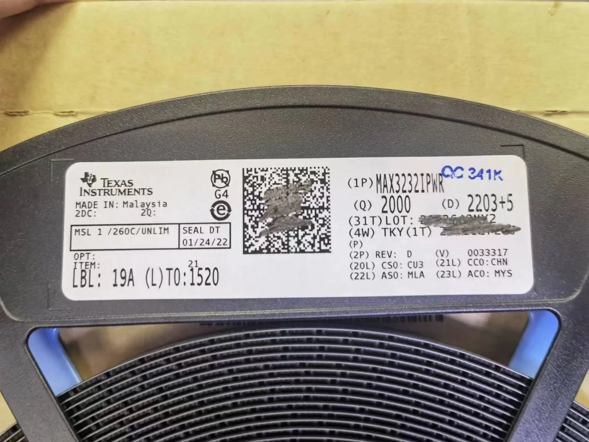 MAX3232IPWR 芯片现货实拍照片