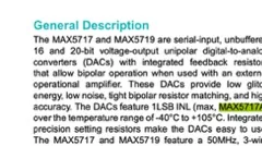 MAX5719 芯片现货实拍照片