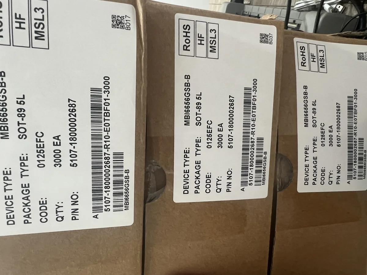 MBI6656GSB-B 芯片现货实拍照片