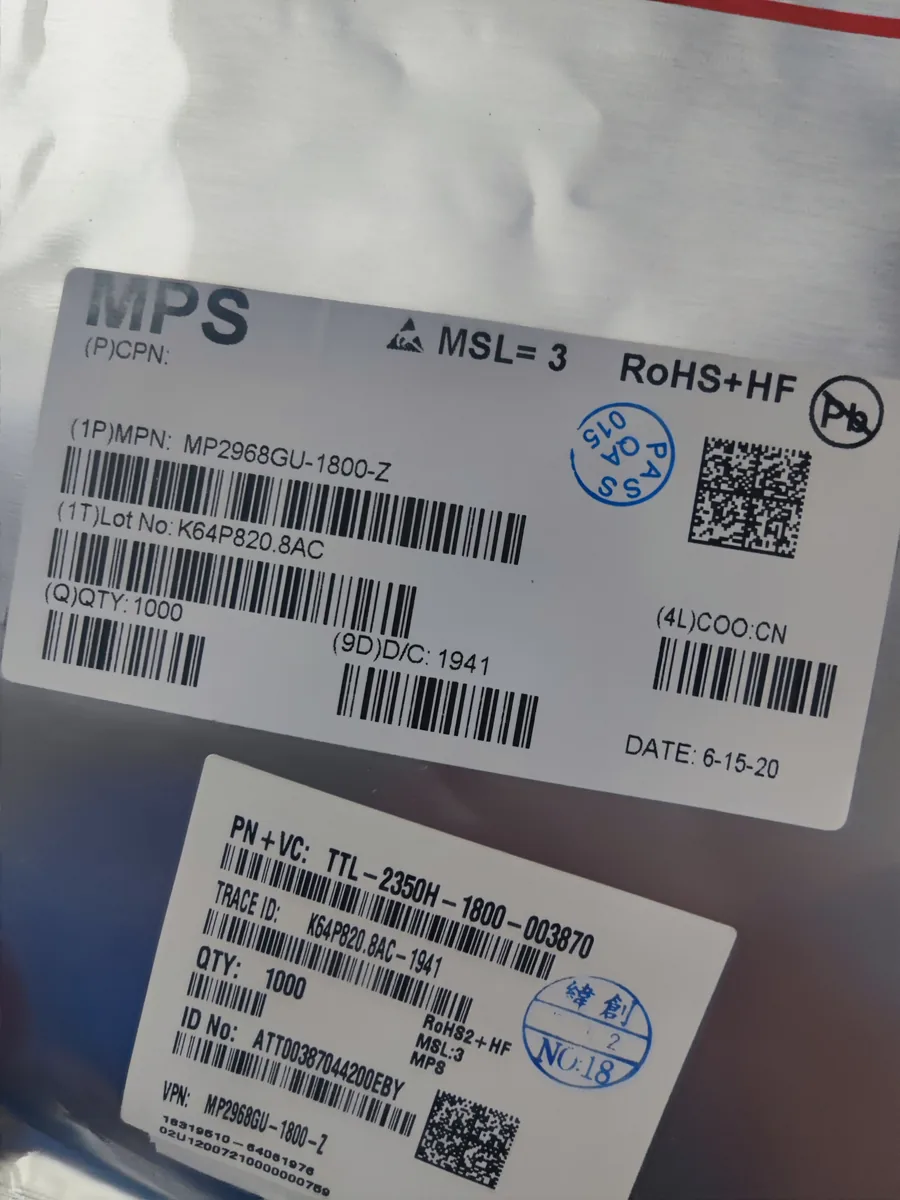 MP2968GU-1800 芯片现货实拍照片