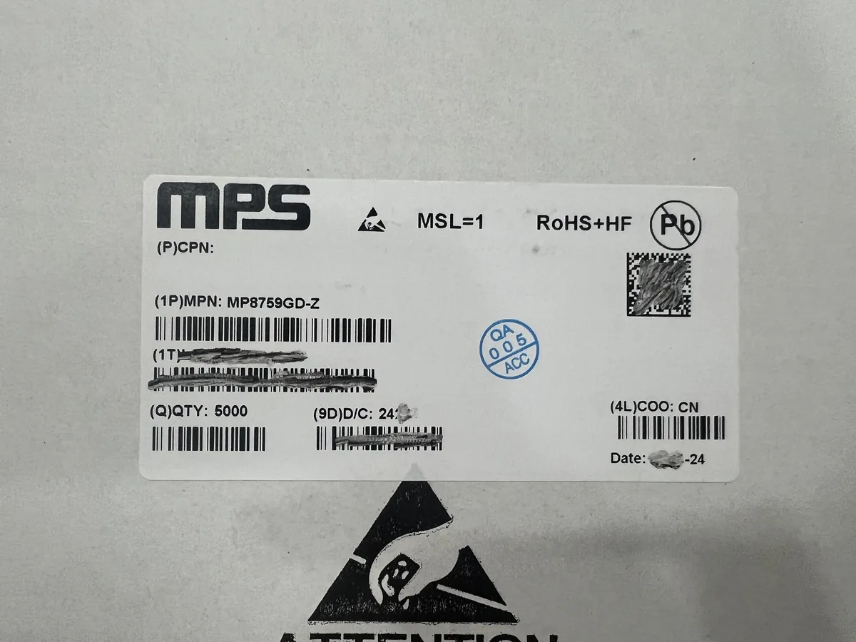 MP8759GD-Z 芯片现货实拍照片