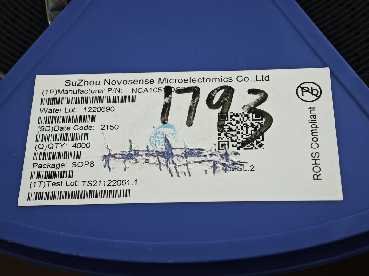 NCA105 芯片现货实拍照片