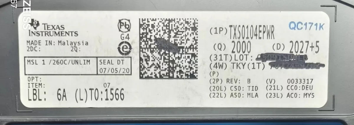 QC171K 芯片现货实拍照片
