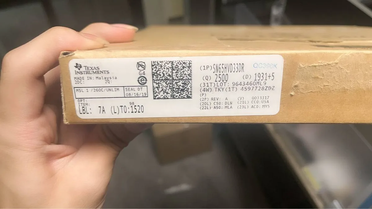 QC396K 芯片现货实拍照片