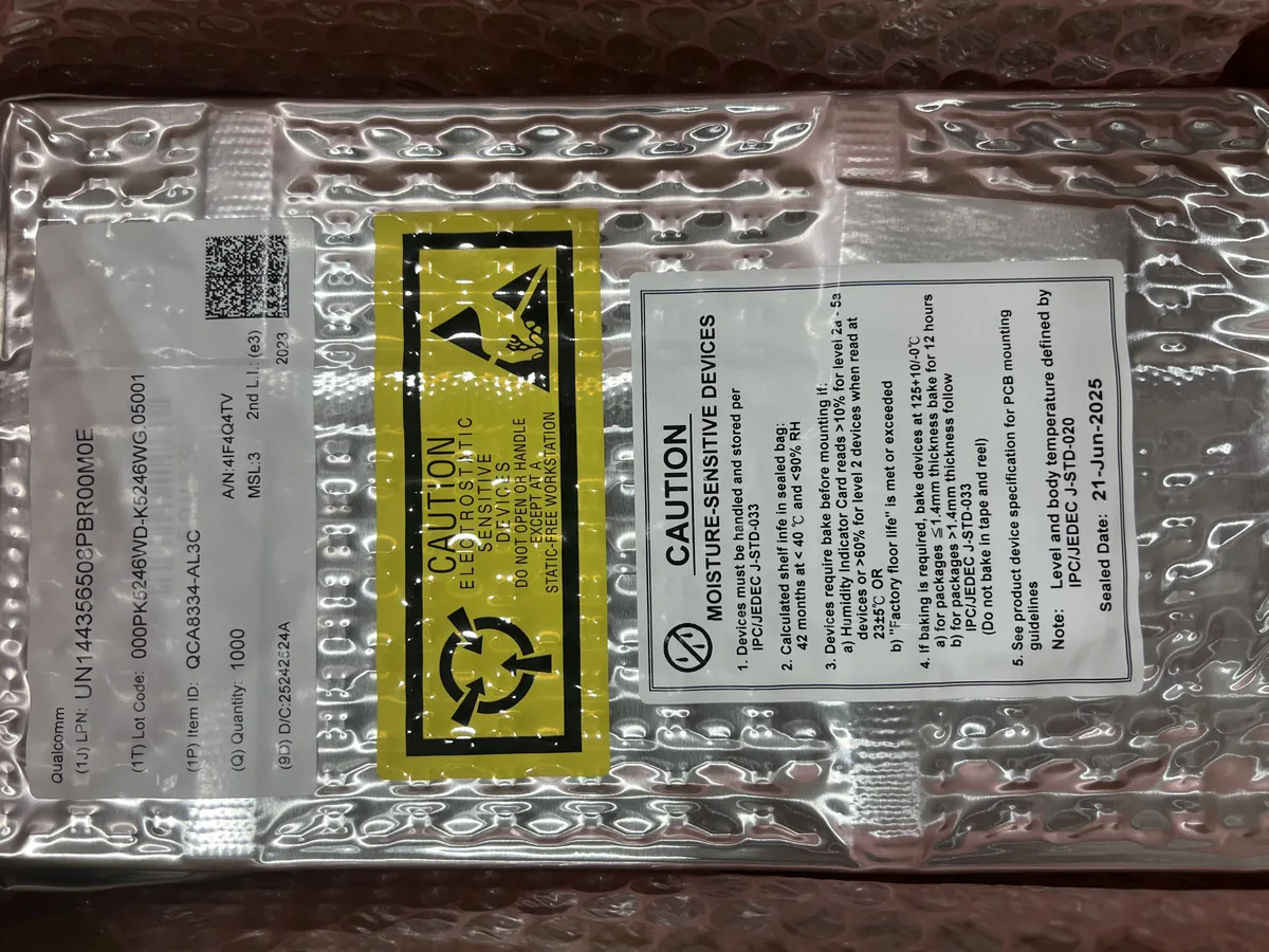 QCA8334-AL3C 芯片现货实拍照片