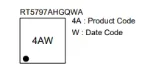 RT5797AHGQWA 芯片现货实拍照片