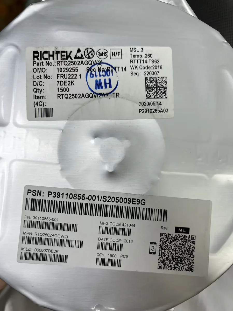RTQ2502AGQ 芯片现货实拍照片