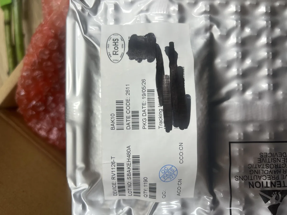 RV1126-T 芯片现货实拍照片