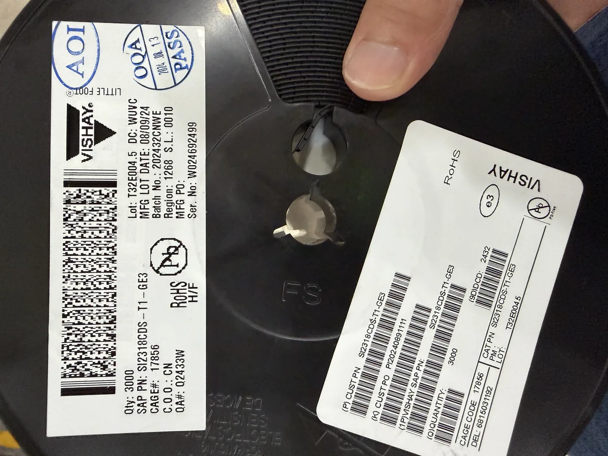 SI2318CDS 芯片现货实拍照片