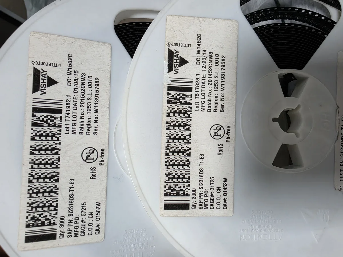 SI2318DS-T1 芯片现货实拍照片