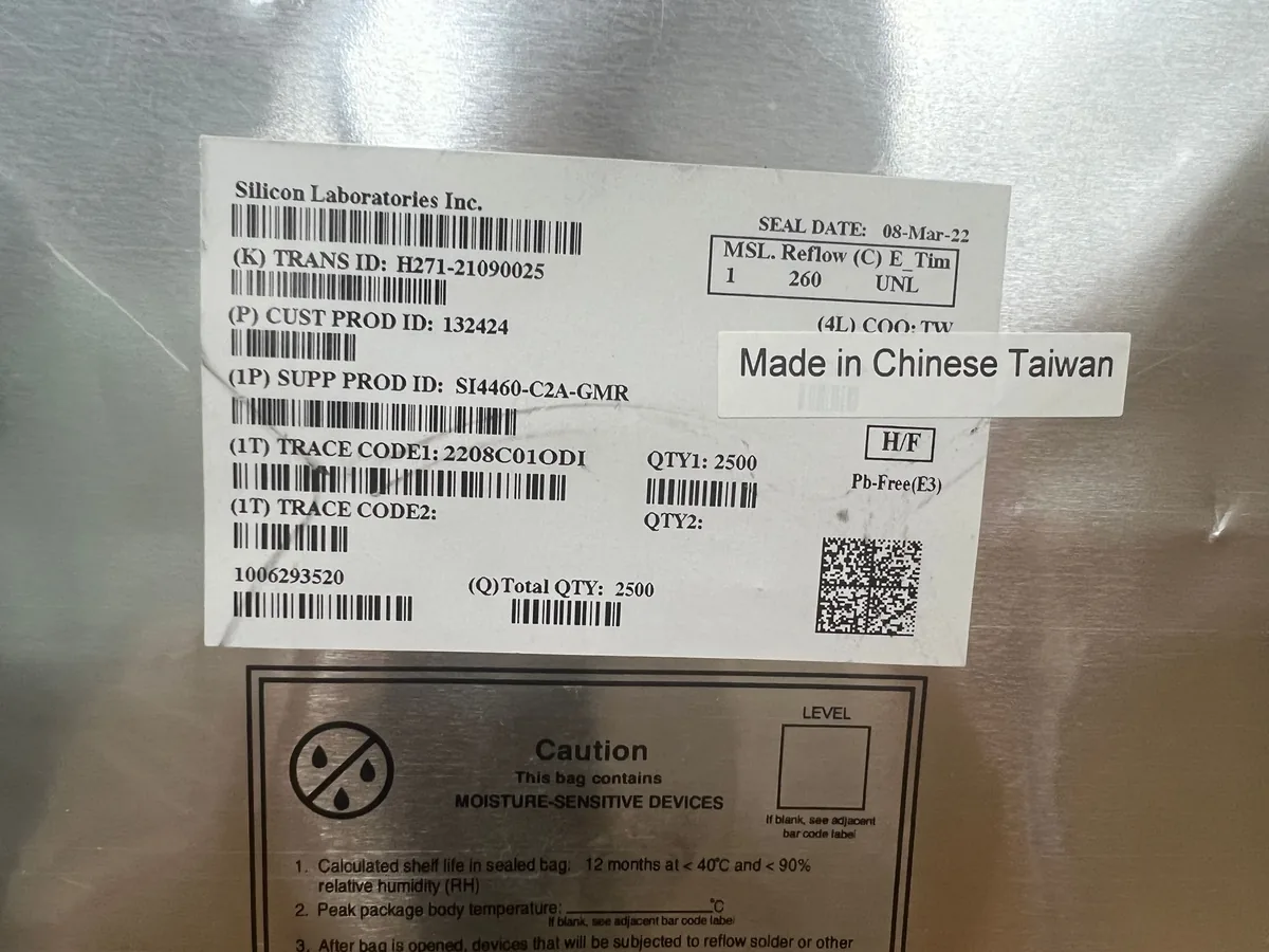SI4460-C2A 芯片现货实拍照片