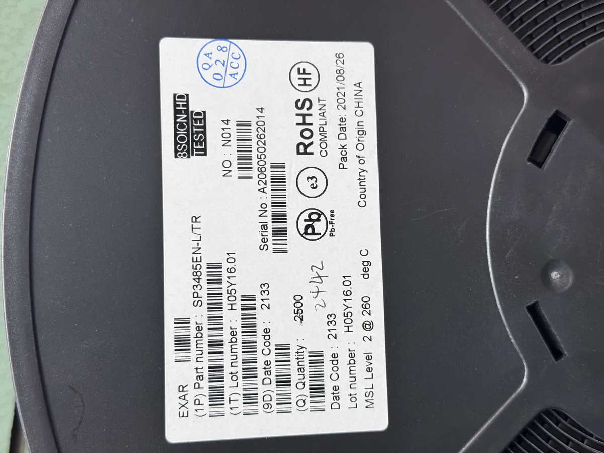 SP3485EN-L 芯片现货实拍照片