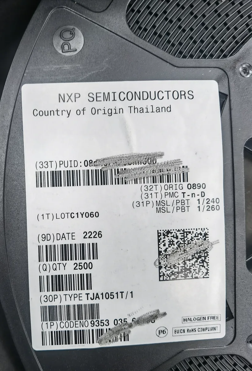 TJA1051T 芯片现货实拍照片