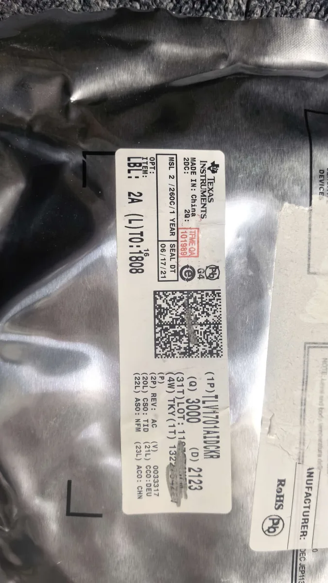 TLV1701AIDCKR 芯片现货实拍照片