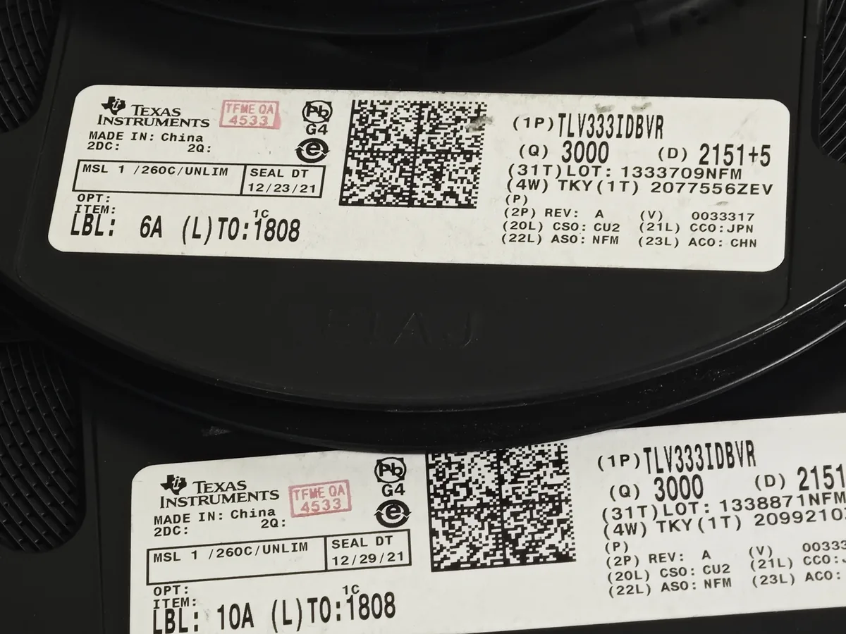 TLV333IDBVR 芯片现货实拍图 2/3