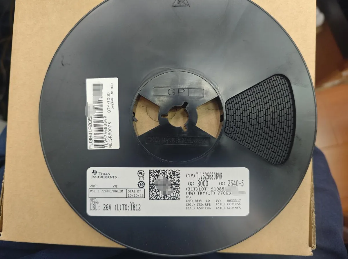 TLV62568DBVR 芯片现货实拍照片
