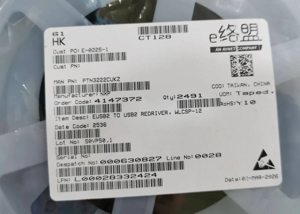 TN3222CUKZ 芯片现货实拍照片