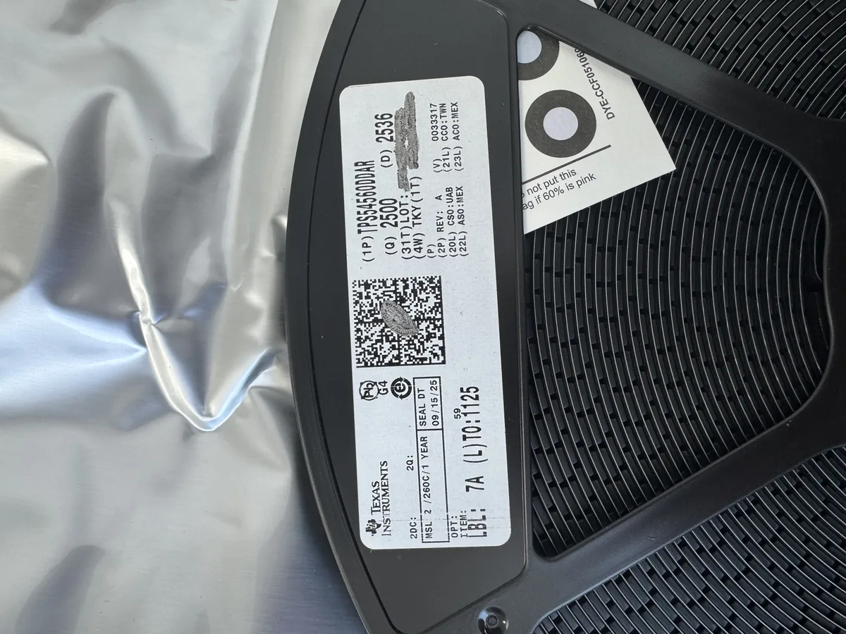 TP54560DDAR 芯片现货实拍照片