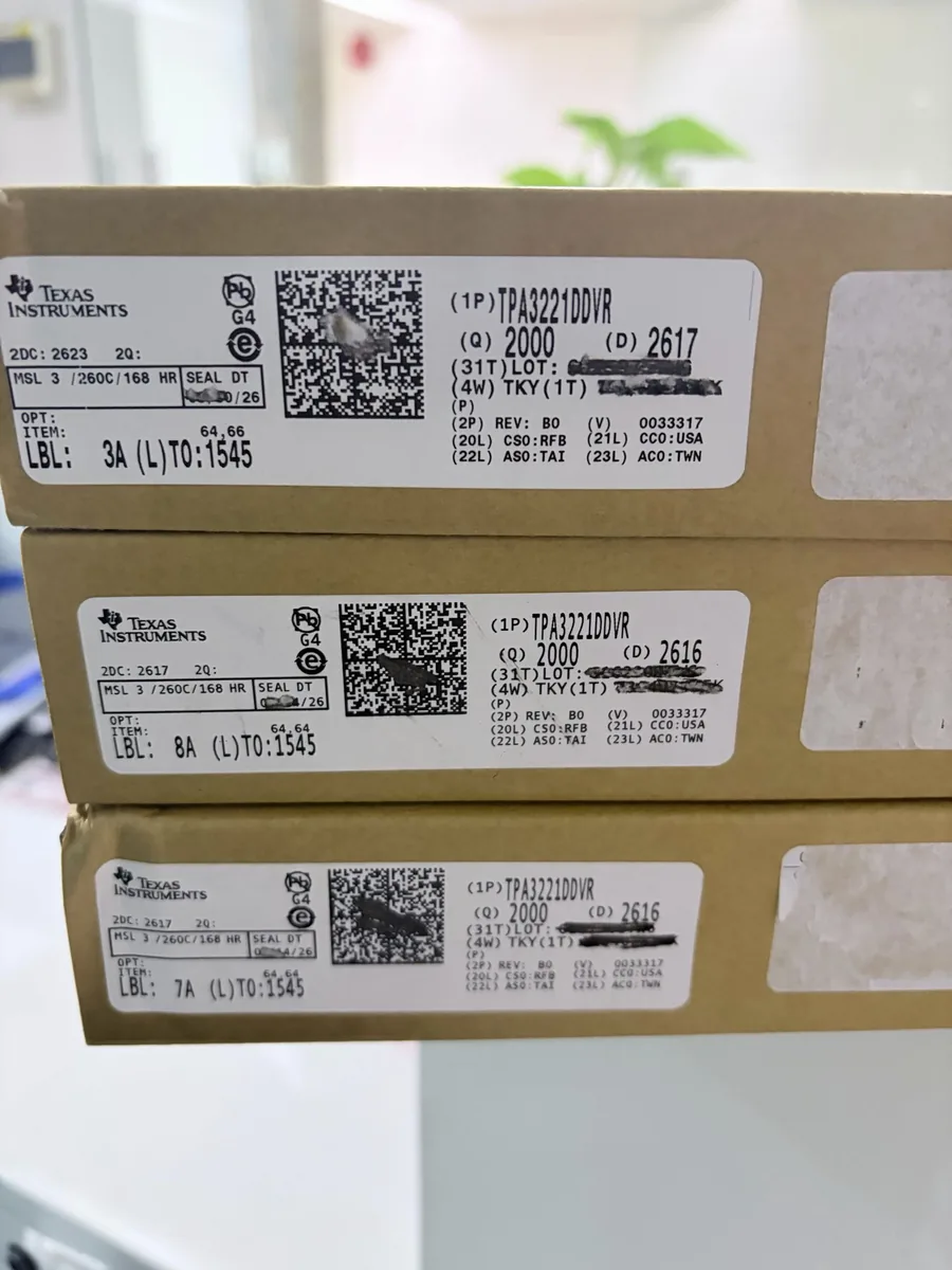 TPA3221DDVR 芯片现货实拍照片