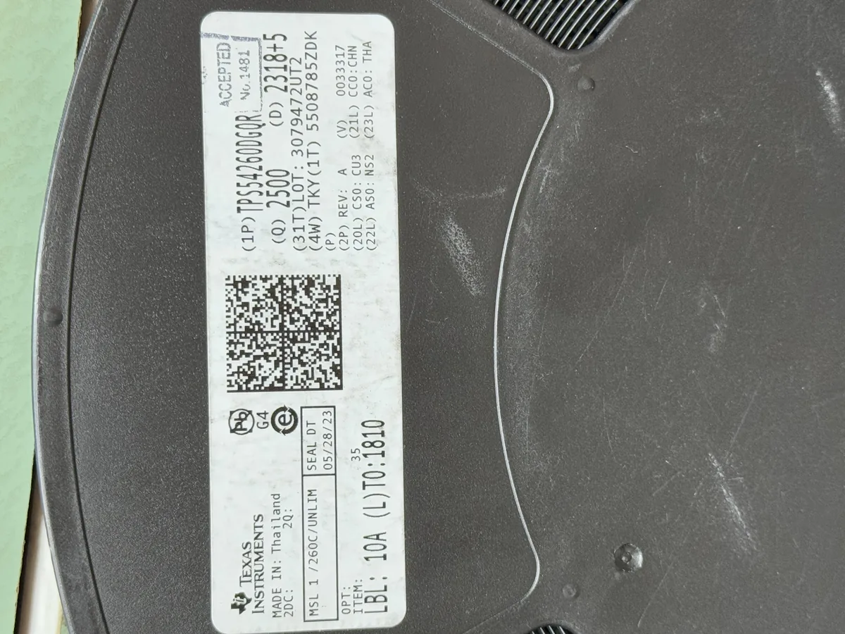 TPS54260DGQR 芯片现货实拍照片
