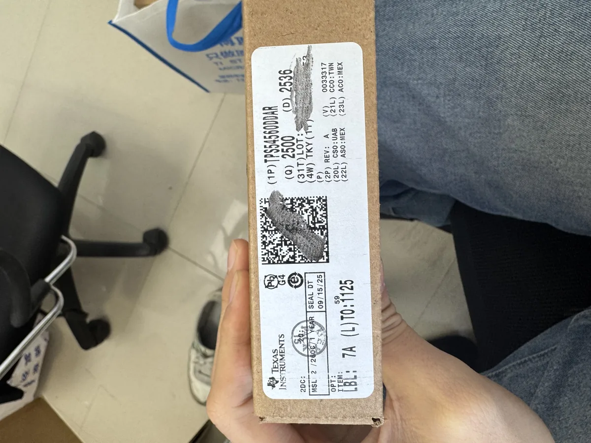 TPS54560DDAR 芯片现货实拍照片