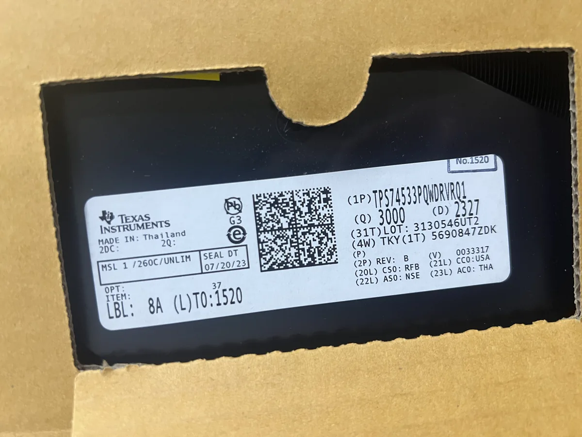TPS7453PQWDRQ 芯片现货实拍照片